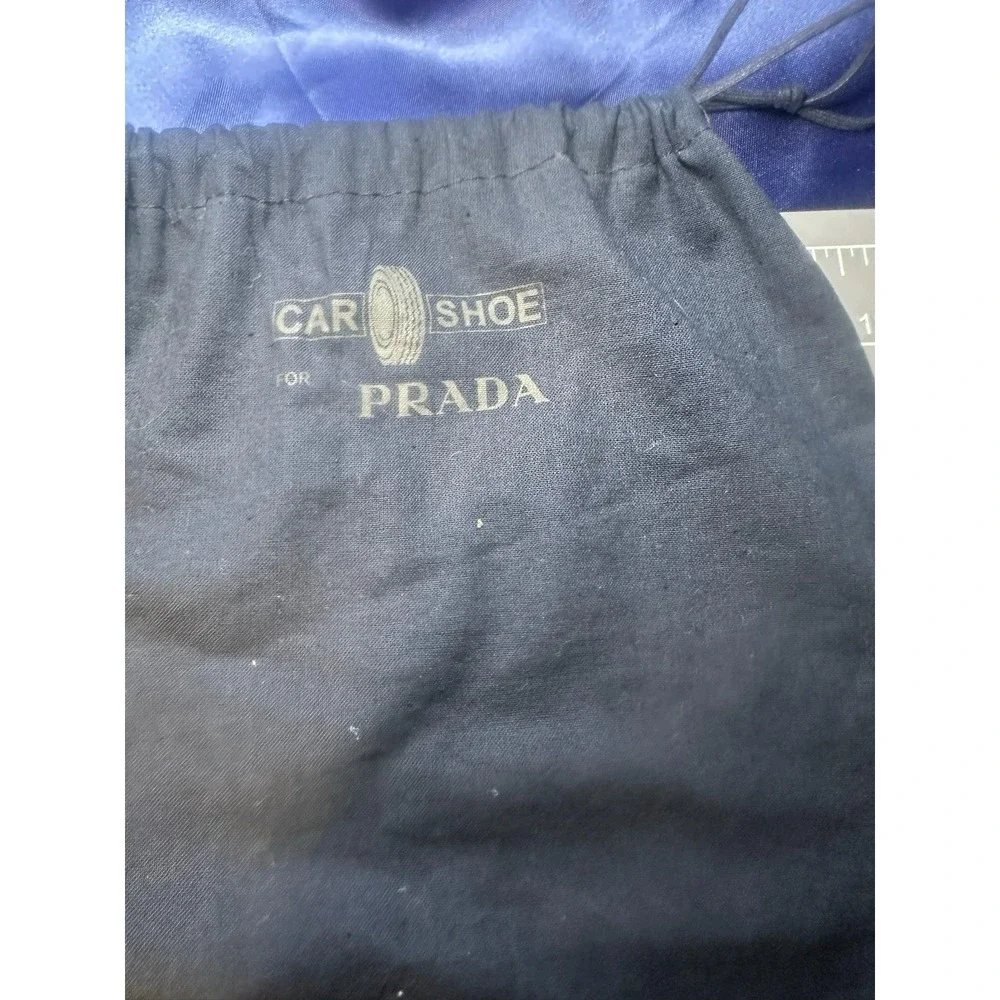 Lot Of 2!  Dustbag Prada/Car Shoe Protection Authentic Drawstring Bag